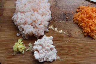 南极磷虾蒸虾糕的做法步骤:5