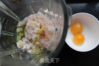 南极磷虾蒸虾糕的做法步骤:7