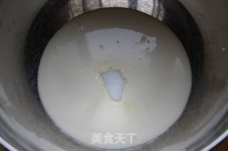 八寸芒果酸奶慕斯蛋糕的做法步骤:12