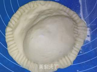 三鲜馅鸡蛋灌饼的做法步骤:7