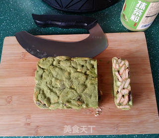 抹茶雪花酥的做法步骤:14