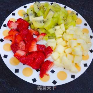 水果小汤圆的做法步骤:2