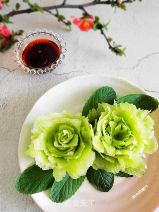 花样莴笋之绿牡丹的做法步骤:7