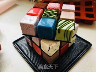 冻芝士魔方的做法步骤:15