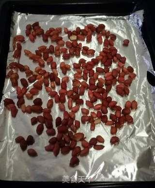 烤箱花生米的做法步骤:3