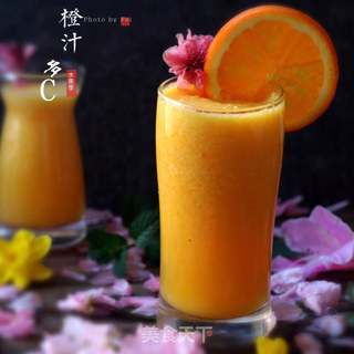 蜂蜜鲜橙汁的做法步骤:6