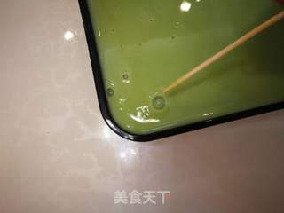 椰香抹茶红豆糕的做法步骤:7