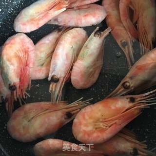荆花甜虾饭团的做法步骤:7