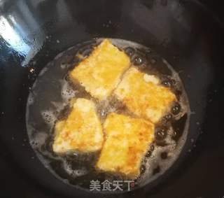 油炸豆腐的做法步骤：7