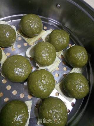 艾糍粑的做法步骤:8