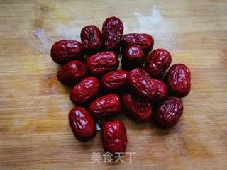 红枣山药燕麦米糊的做法步骤:2