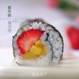 水果寿司的做法步骤:8