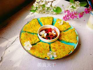 榆钱煎饼的做法步骤:12