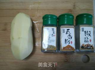 百里香烤土豆的做法步骤：1