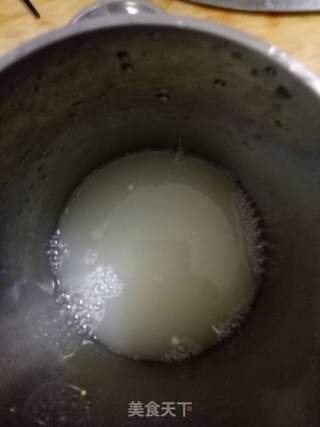 玉米鸡蛋大小米糊的做法步骤:2