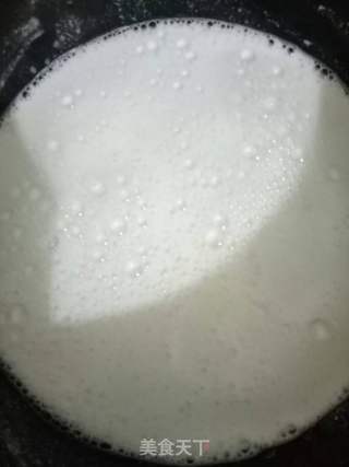 玉米鸡蛋大小米糊的做法步骤:3