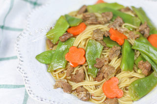 牛肉豆角焖面的做法步骤:8