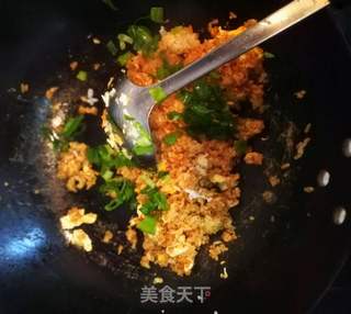 葱香酱油蛋炒饭的做法步骤:8
