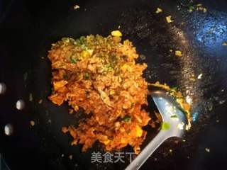 葱香酱油蛋炒饭的做法步骤：9