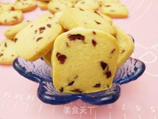 快手蔓越莓饼干的做法步骤:14