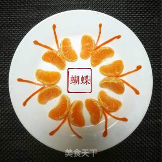 橘子蝴蝶的做法步骤:10