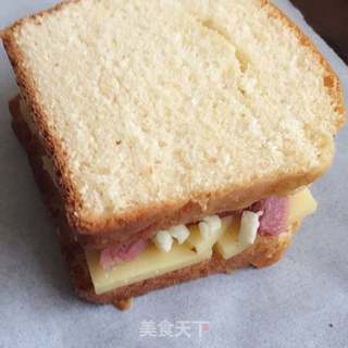 芝士三明治的做法步骤:4