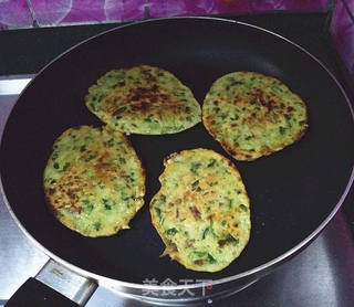 马兰头鸡蛋饼的做法步骤:10