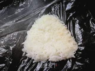紫荆花榴莲饭团的做法步骤:5