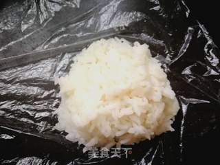 紫荆花榴莲饭团的做法步骤:7