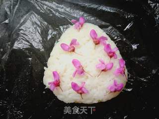 紫荆花榴莲饭团的做法步骤:10