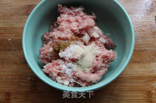 肉末韭菜的做法步骤:2