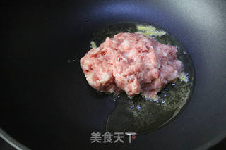 肉末韭菜的做法步骤:6