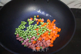 猫咪蛋包饭的做法步骤:6