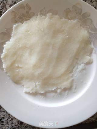 山药蛋黄手指饼~宝宝辅食的做法步骤:2