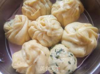 荠菜肉包的做法步骤：9