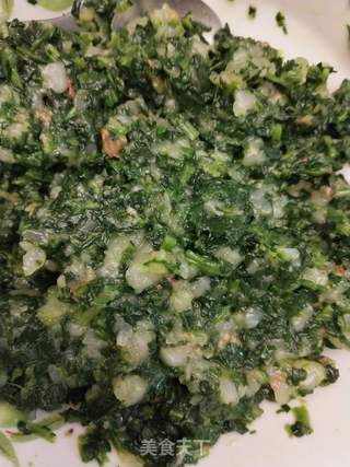宝宝～菠菜虾仁水饺的做法步骤：8
