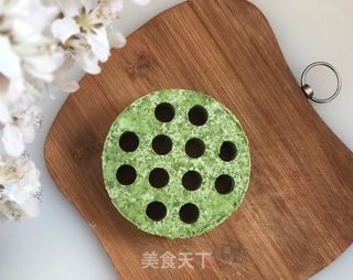 青汁煤球糕的做法步骤：5