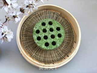 青汁煤球糕的做法步骤：6