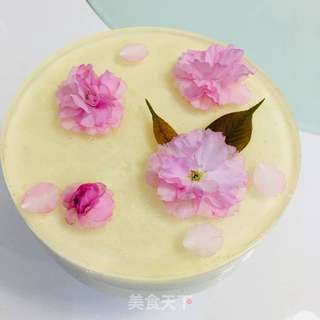 桃花蛋糕的做法步骤：14