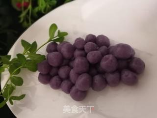 紫薯小葡萄的做法步骤:5