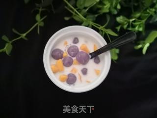 紫薯芒果椰汁西米露的做法步骤:4