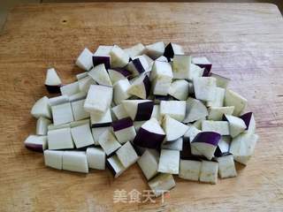 宫保茄子的做法步骤:4