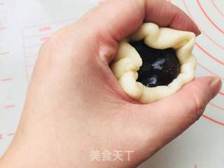 传统蛋黄酥的做法步骤:14