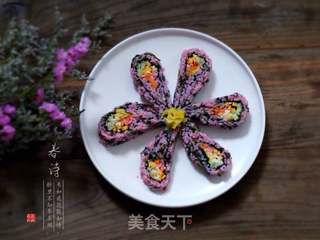 花朵寿司的做法步骤:17