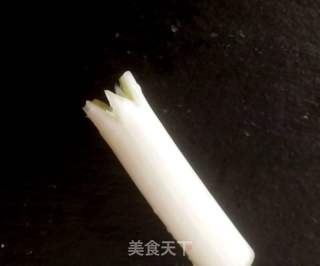 大葱杭白菊的做法步骤：2