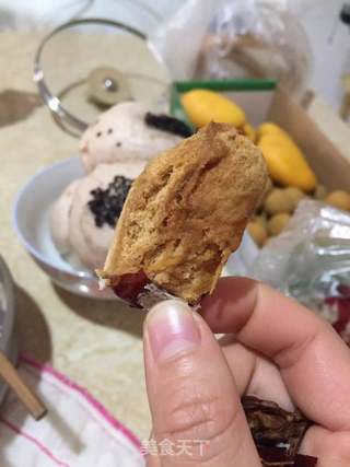 玫瑰花蜜馒头的做法步骤:9