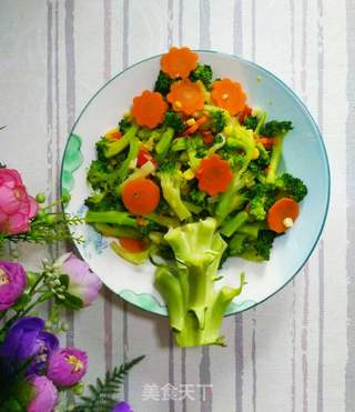 西蓝花圣诞树?的做法步骤:6