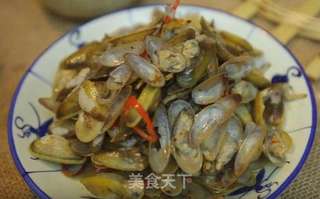 潮音潮人:潮汕炒薄壳的做法步骤:4