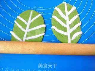 仿真白菜馒头的做法步骤:4