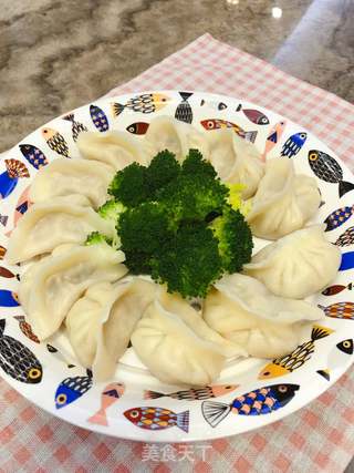 猪肉芹菜香葱水饺的做法步骤:19